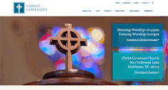 Desktop Screenshot of christcovenant.org